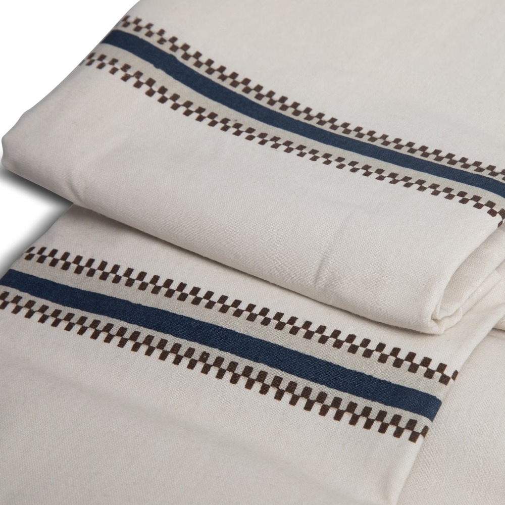 Yellowstone Round Tablecloth 70" Kayce Collection 100% Cotton Rustic Cabin - Picture 4 of 4